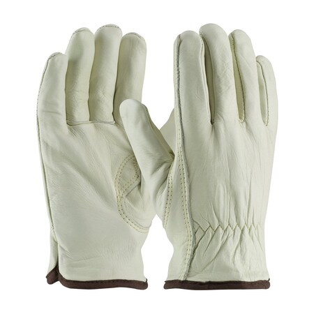 Pip Top Grain Cowhide Leather Glove with White Thermal Lining - Keystone Thumb, 12PK 77-265/M
